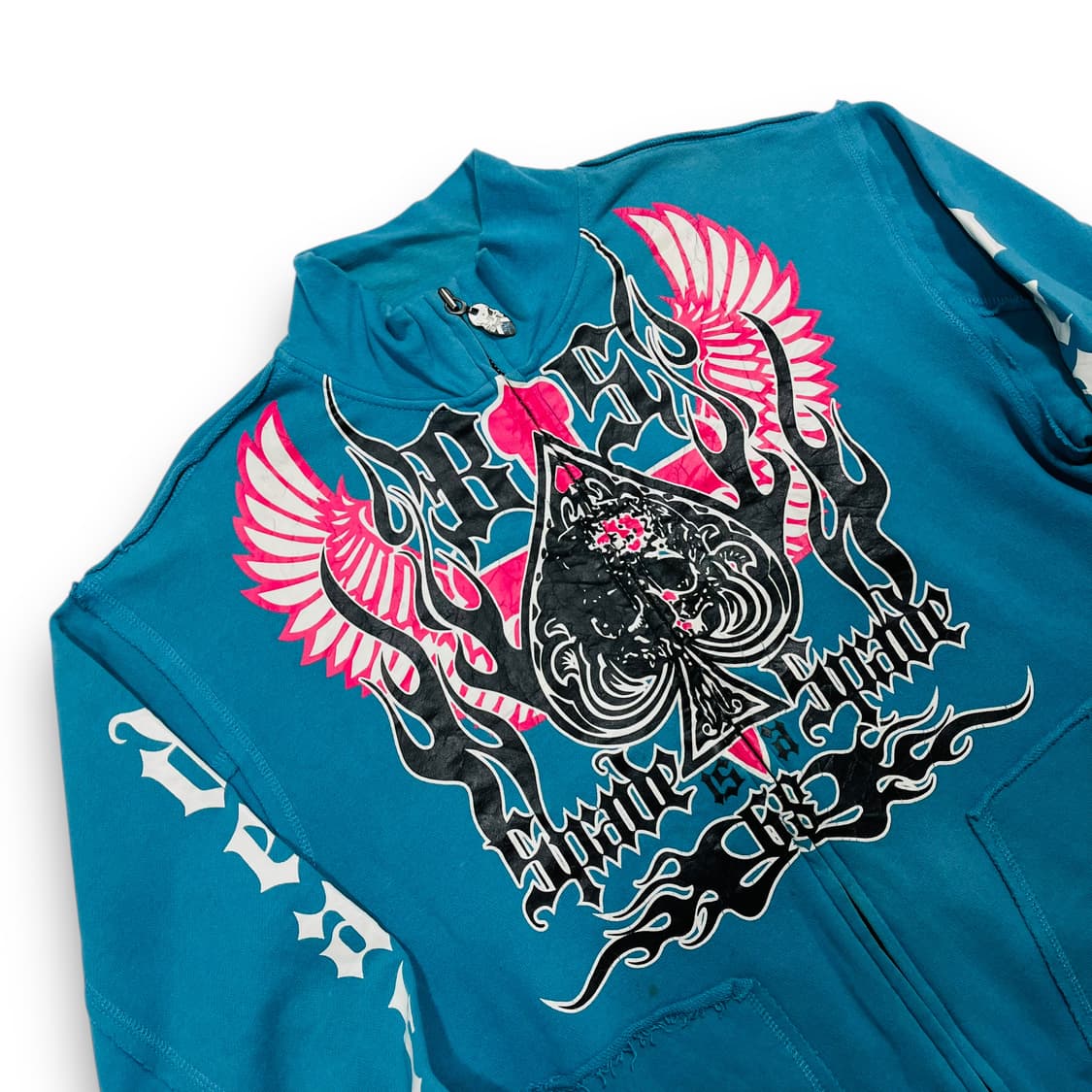 Blac Label Y2K Skulls Spades Jacket 상품이미지3