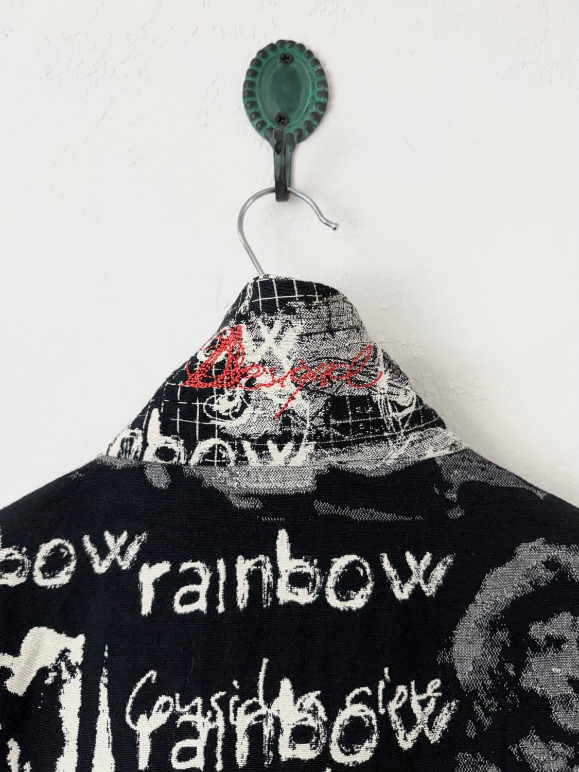 Desigual 풀 프린트 하이넥 코트 상품이미지5