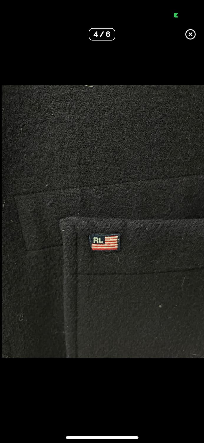 폴로랄프로렌 진스 울 더플 코트 A3347 상품이미지4