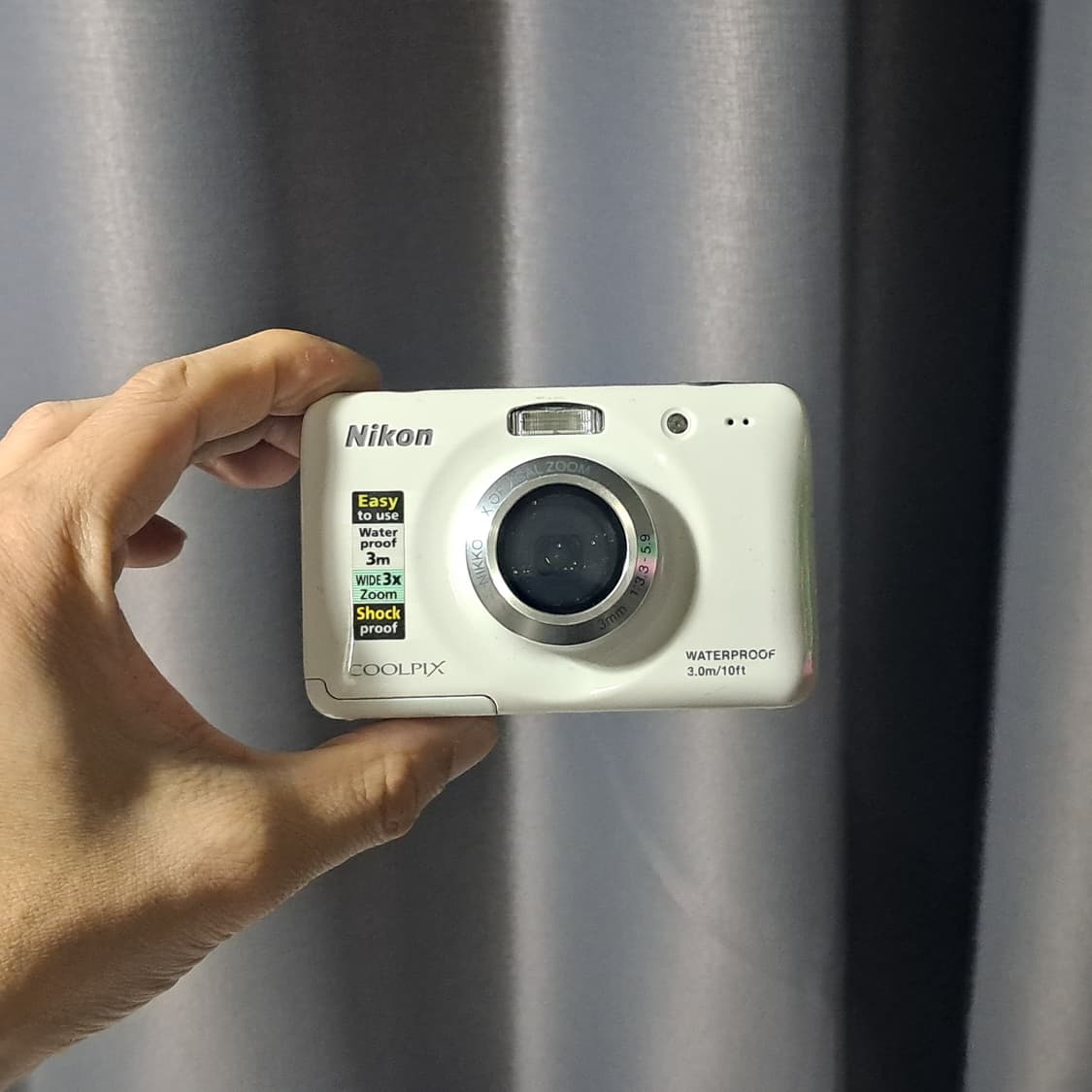 하자품) 쿨픽스 Coolpix S30 빈티지 방수 카메라 상품이미지2