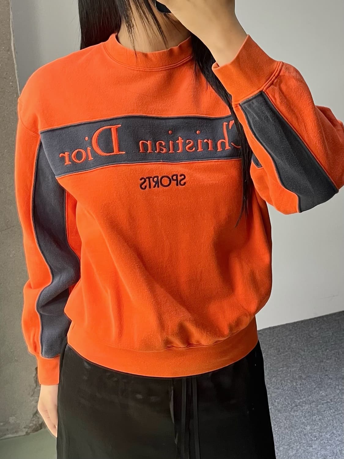 크리스찬 디올 90's CD 스포츠 스웻셔츠 상품이미지2