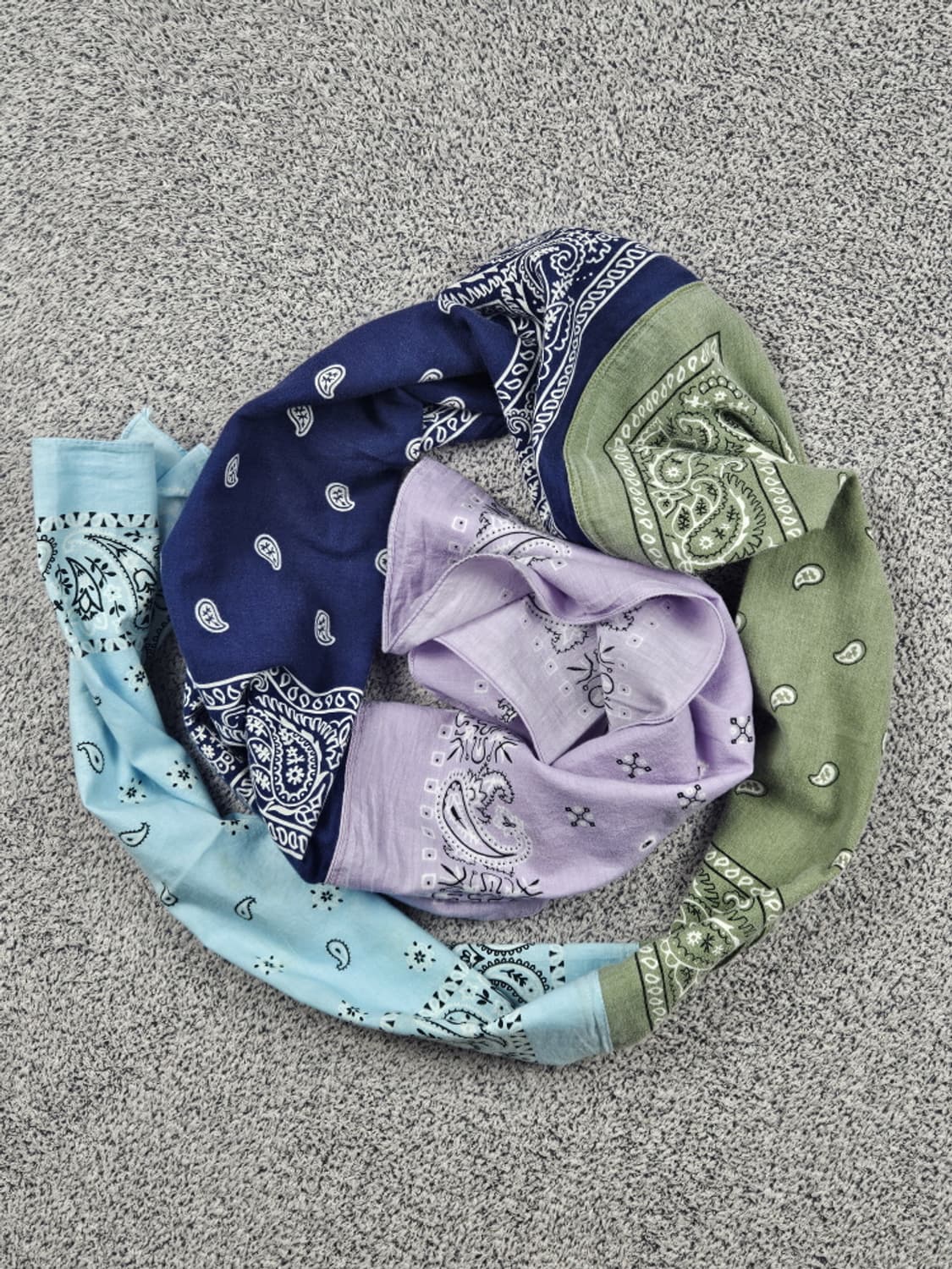 U.S.A 반다나 리워크 커스텀 스카프 머플러 / 10419 상품이미지7