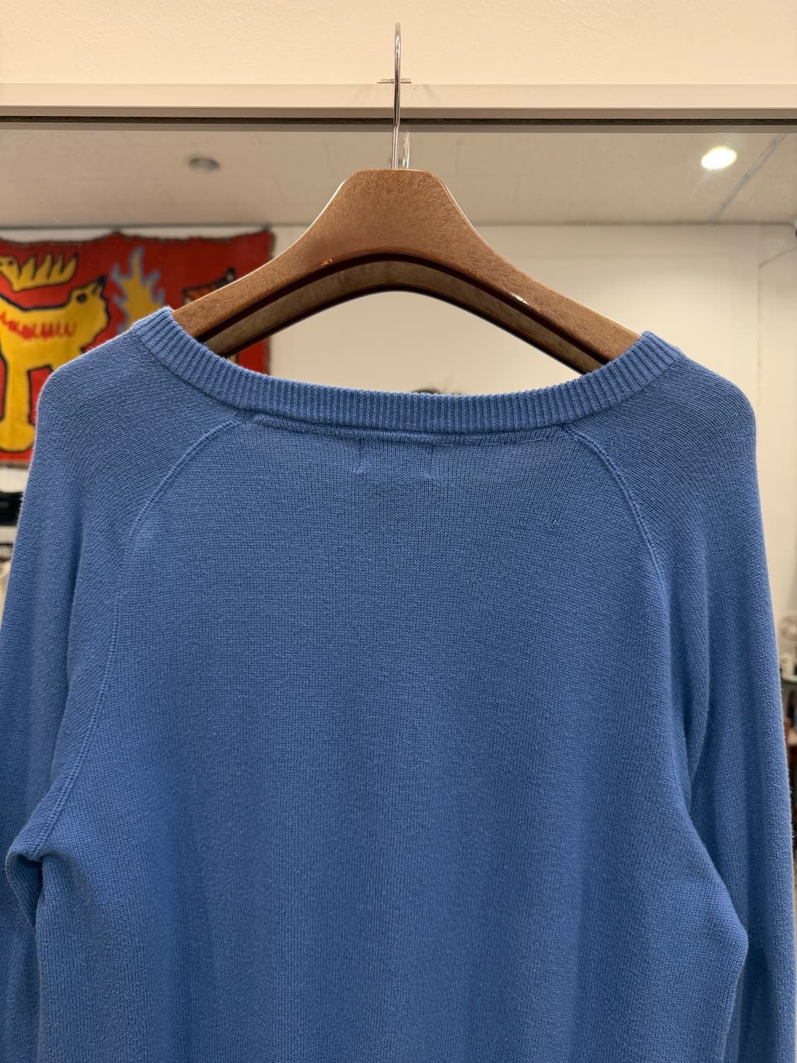 00s L.L.Bean 엘엘빈 피마 코튼 브이넥 니트 상품이미지6