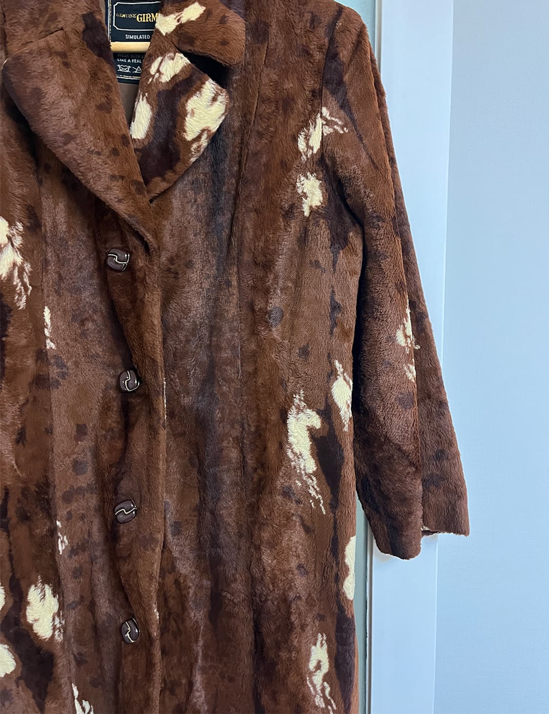 Leopard fur coat 상품이미지6