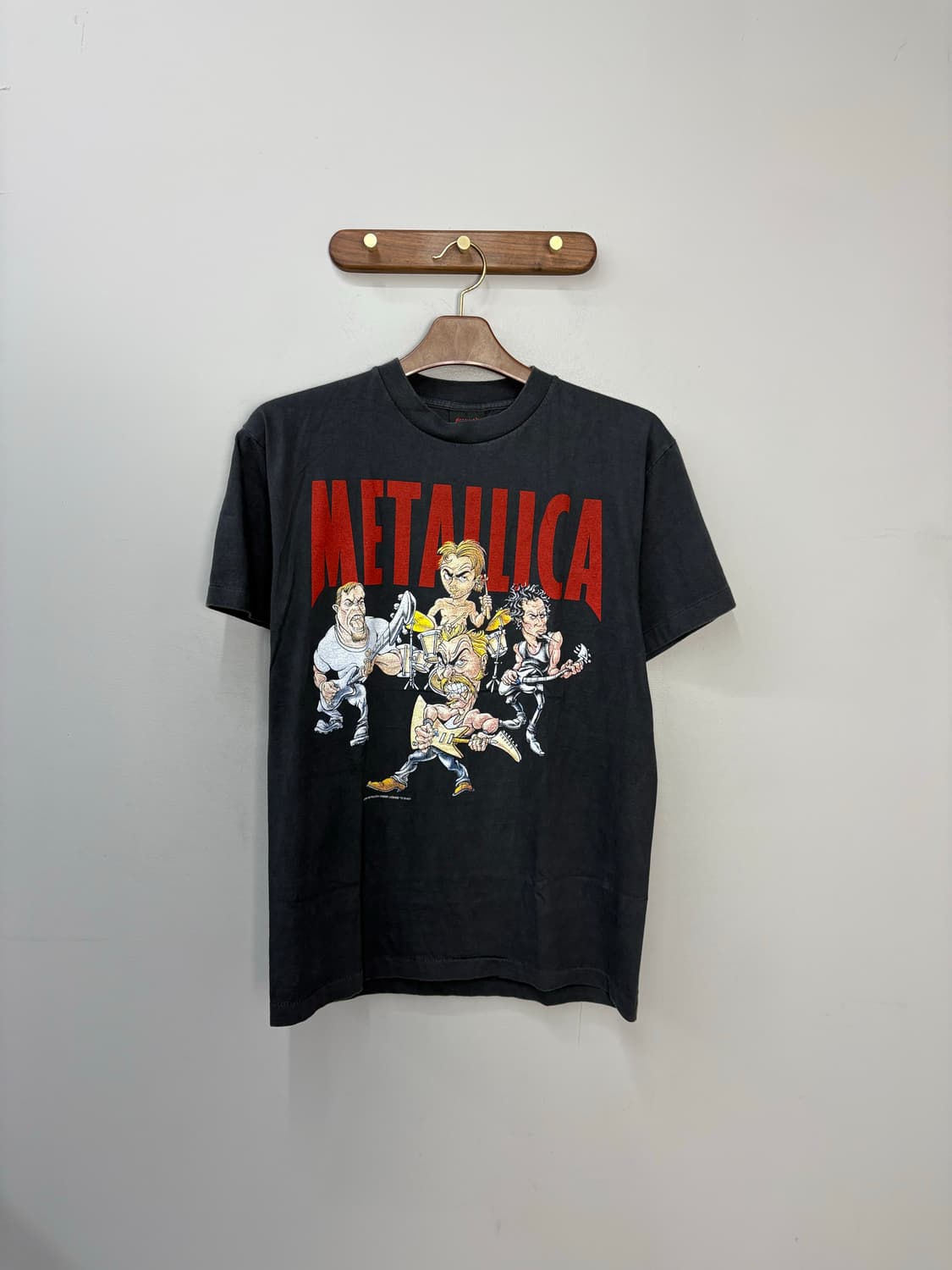 메탈리카 밴드 캐리커쳐 반팔 A2921 상품이미지2