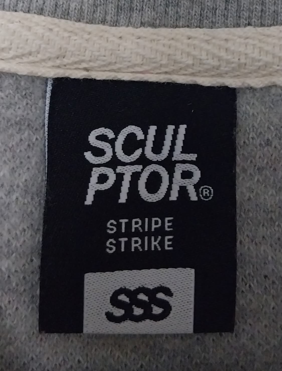 스컬프터 스트라이프 맨투맨 100-105 상품이미지4