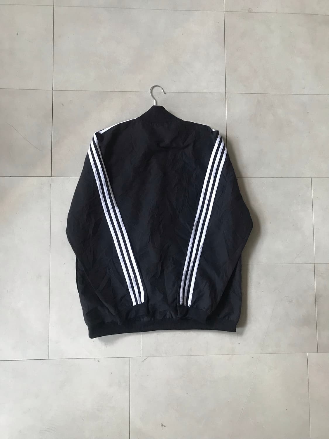 아디다스 블랙 삼선 바람막이 상품이미지7