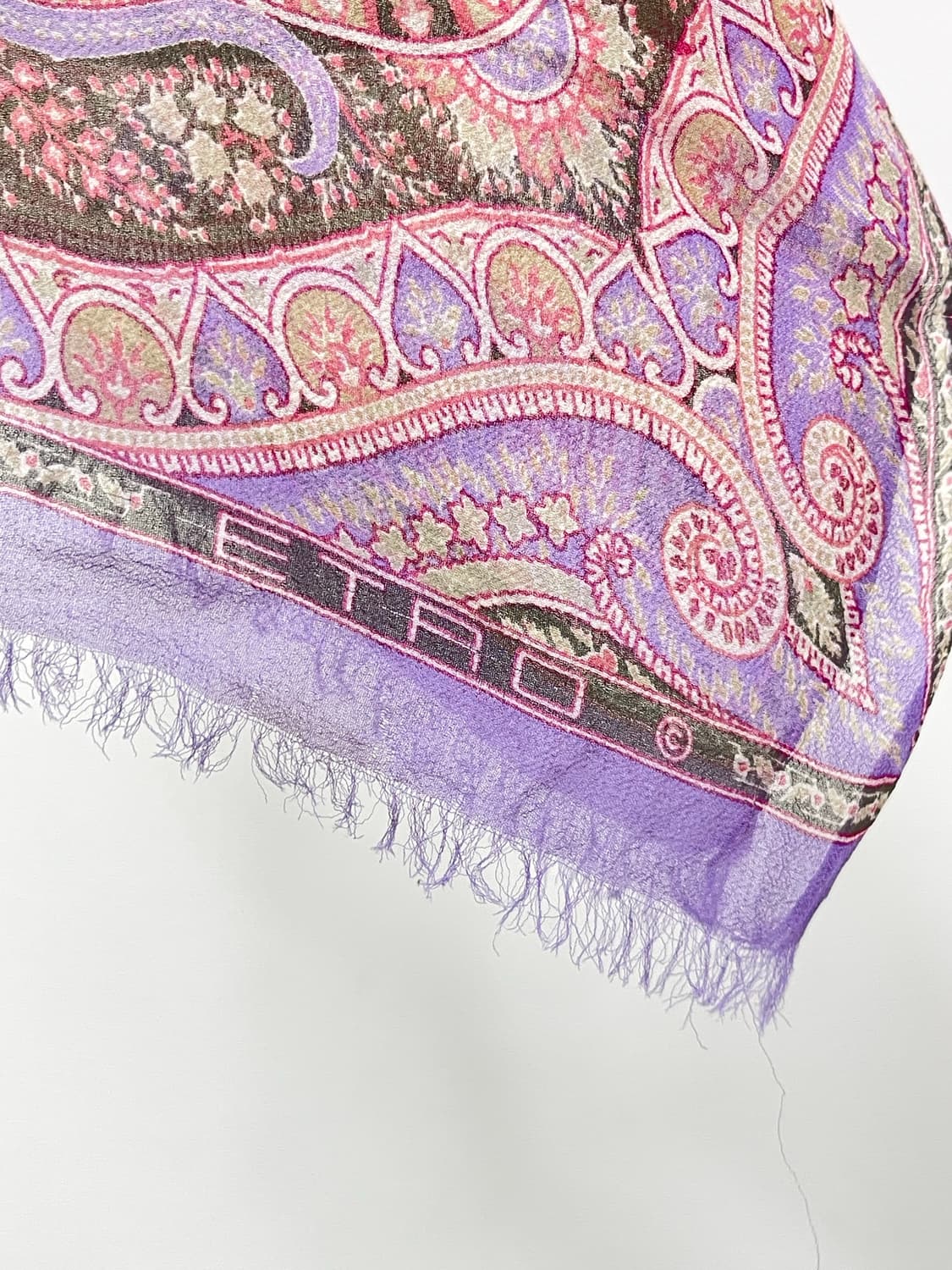 에트로 실크 머플러 상품이미지7