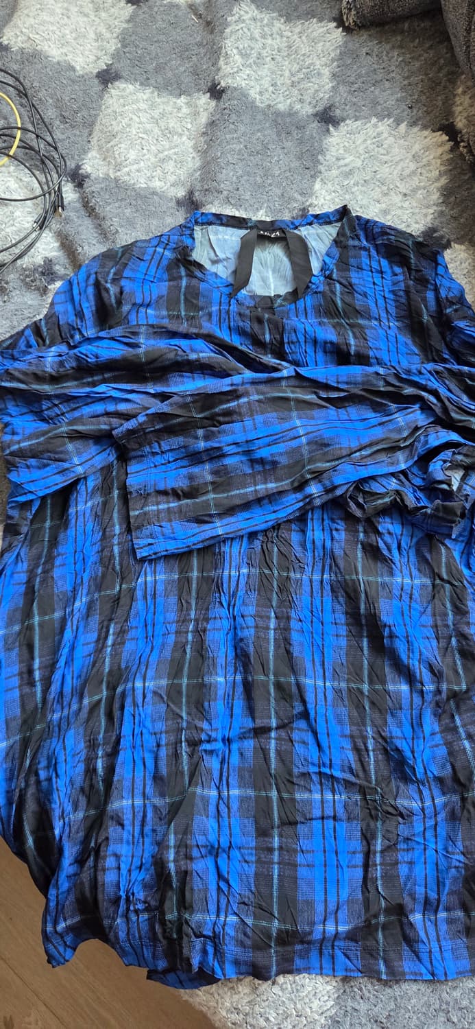 N21 체크 롱슬리브 상품이미지1