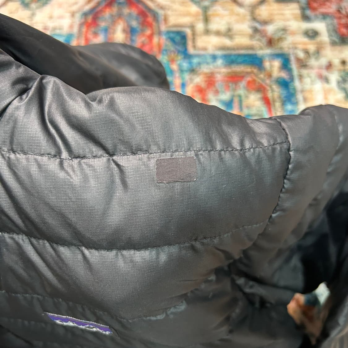 [M] 파타고니아 나노 퍼프 후디 블랙 경량 패딩 상품이미지10