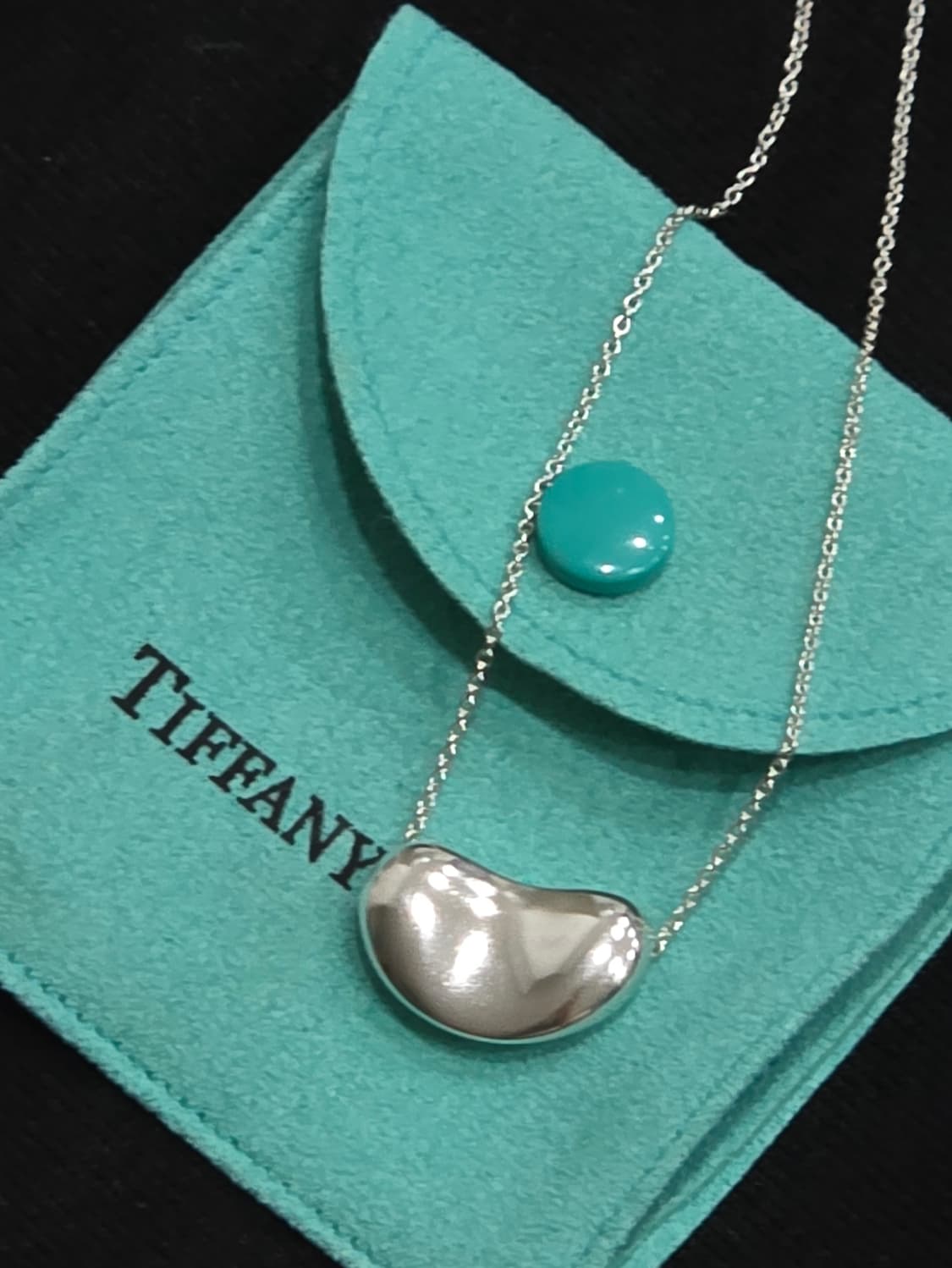 티파니 엘사퍼레티 빈 펜던트 목걸이 상품이미지1