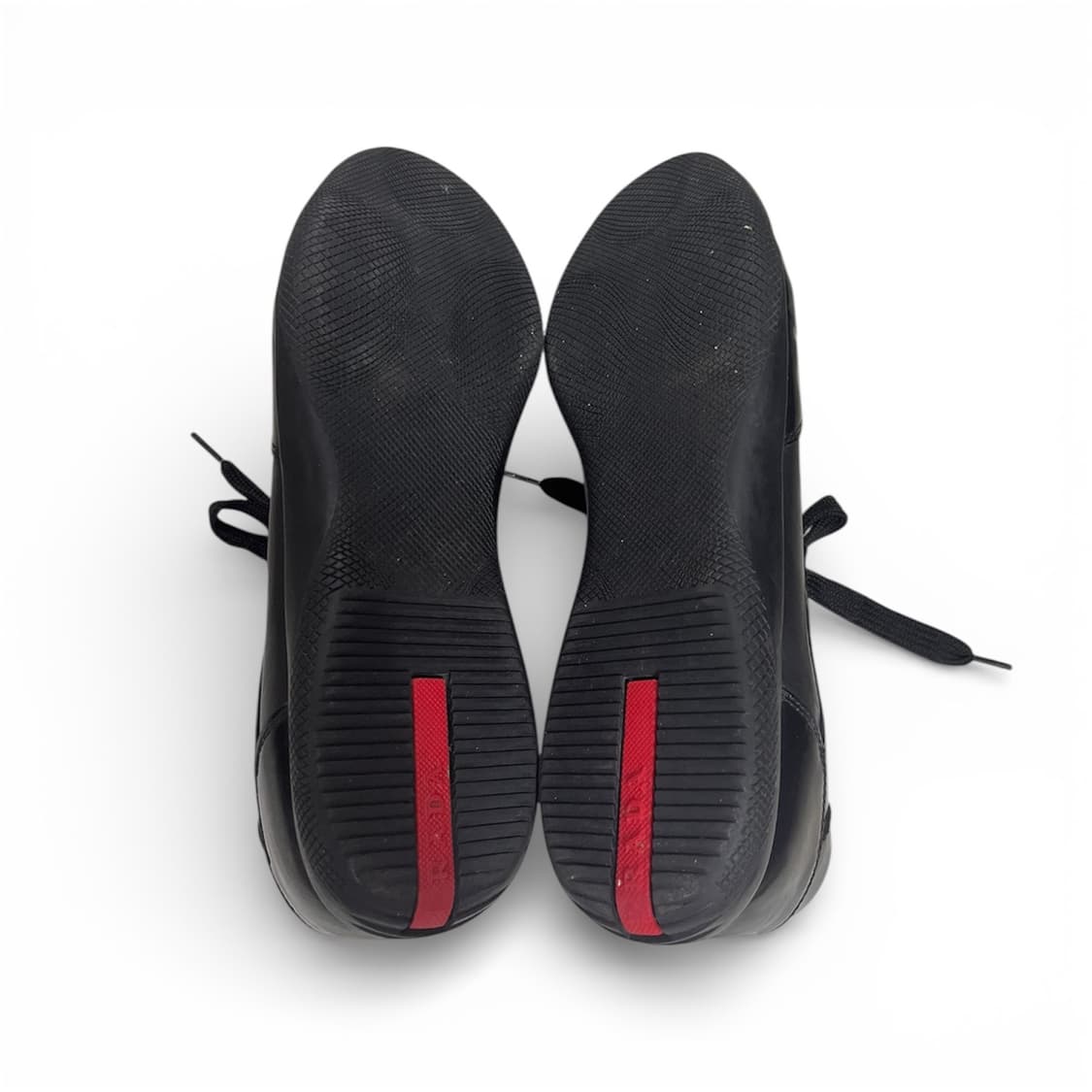 [275] 프라다 스포츠 아카이브 블랙 레더 스니커즈 상품이미지4