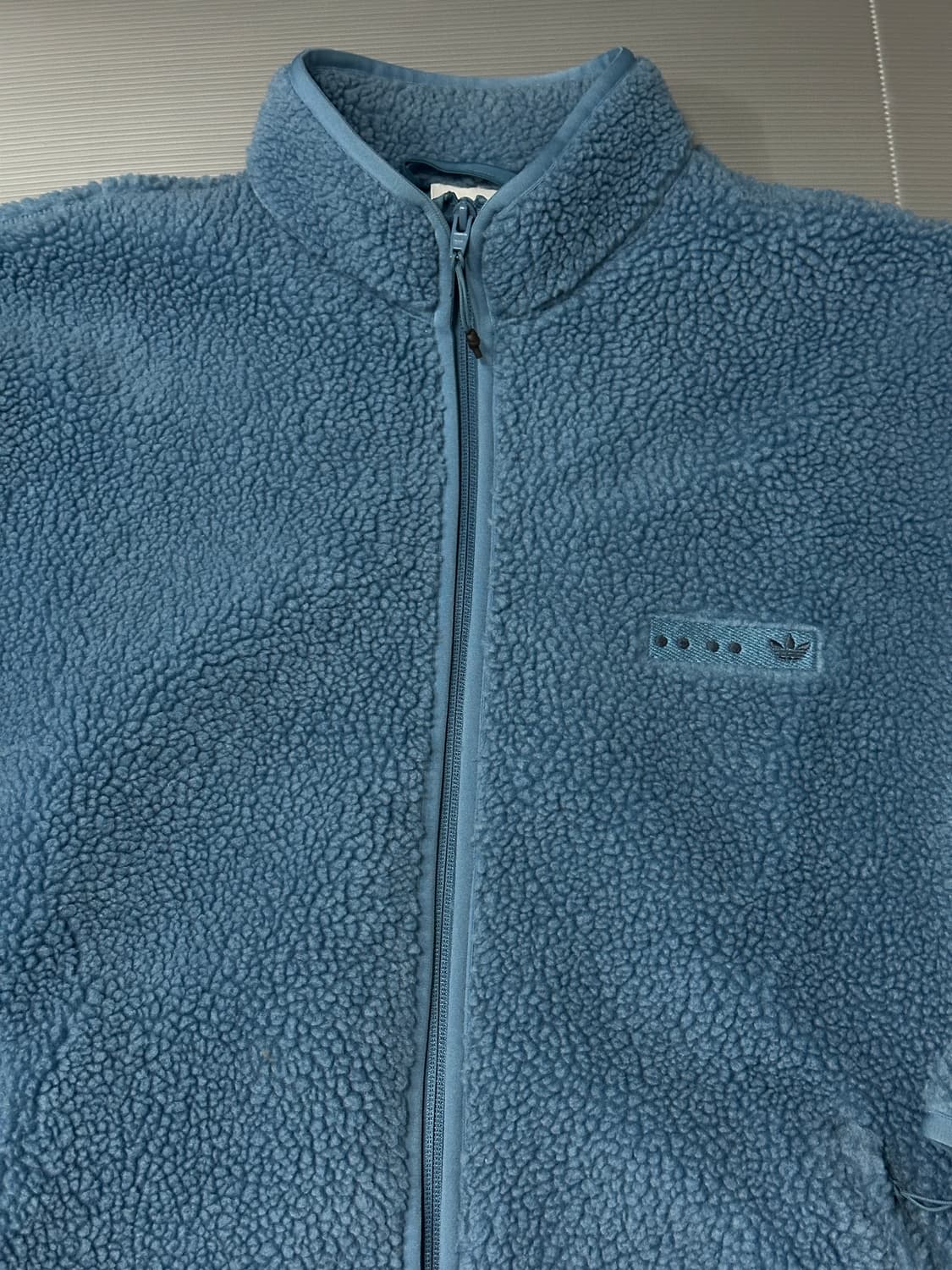 아디다스 쉐르파 뽀글이 자켓 블루 M 상품이미지2