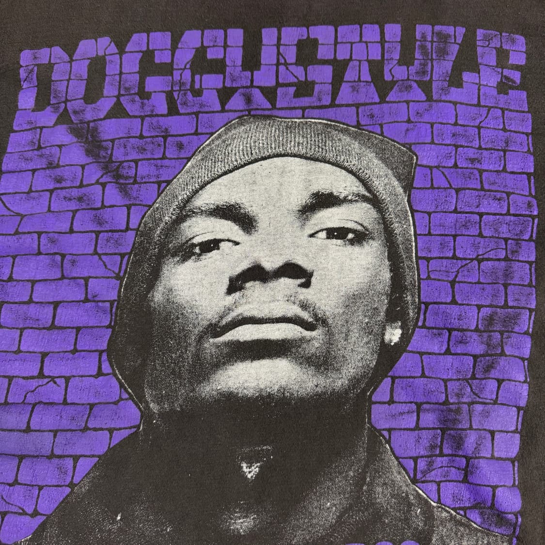 빈티지 90s Snoop Dogg 스눕독 빅페이스 랩티셔츠 상품이미지3
