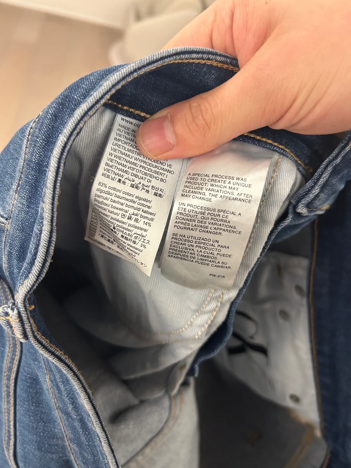 캘빈클라인 진 청바지 모던 테이퍼 34/32 상품이미지4