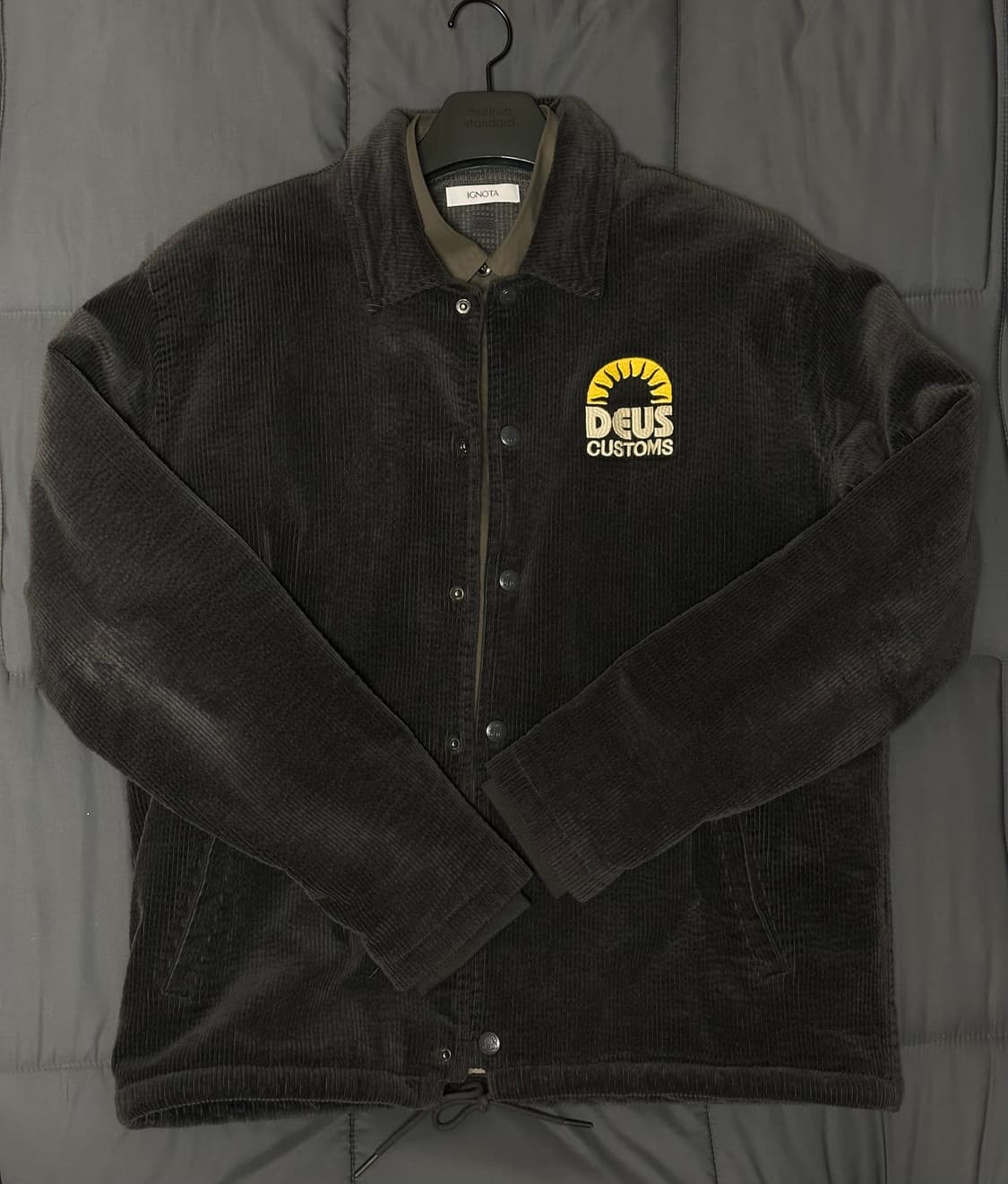 데우스 코듀로이 코치자켓 상품이미지3