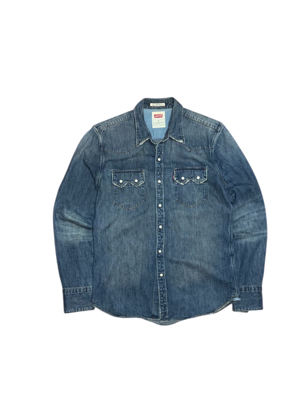 리바이스 웨스턴 데님 투포켓 셔츠 상품이미지2