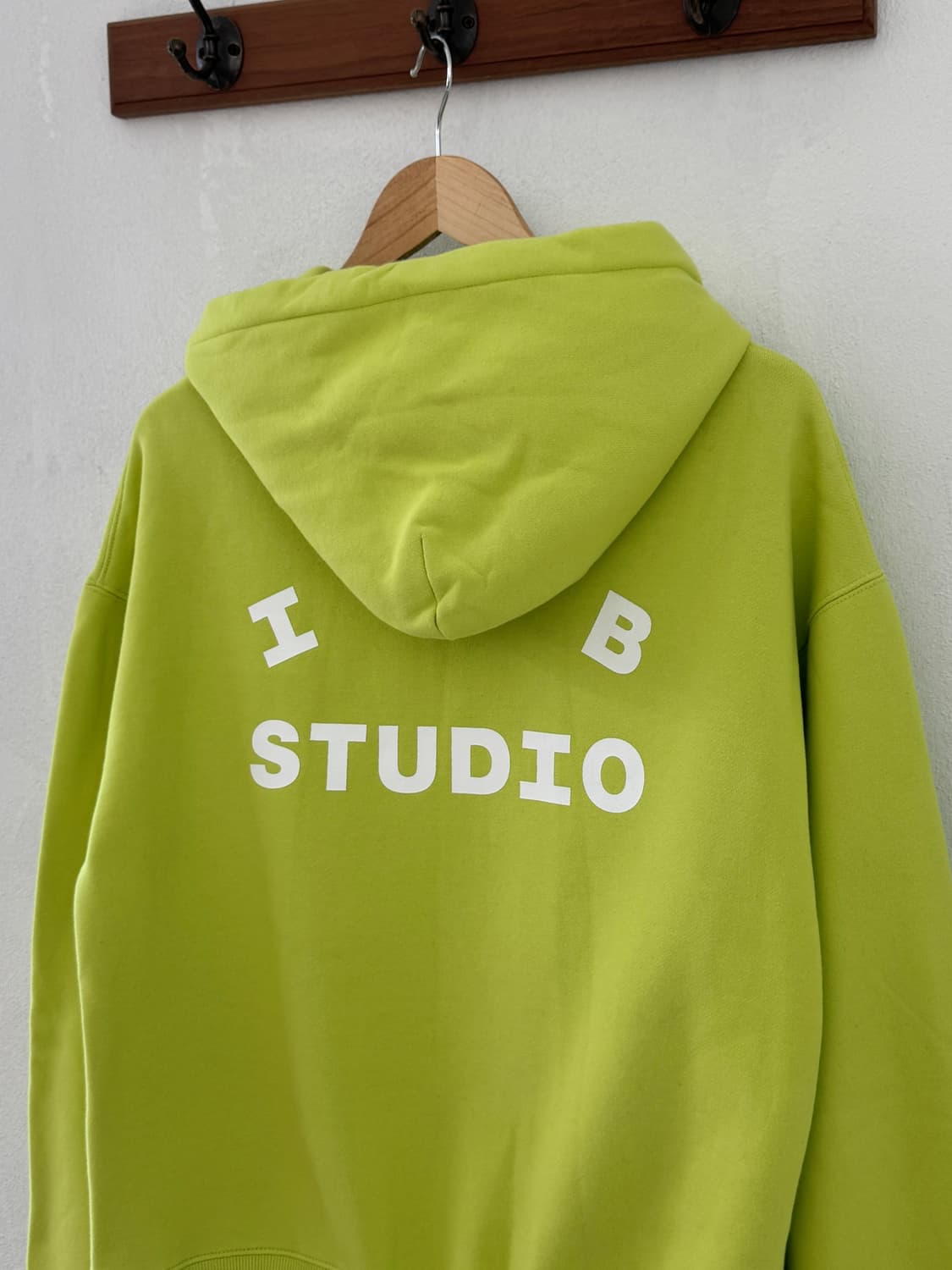 아이앱스튜디오 웍스아웃 라임 후드 상품이미지1