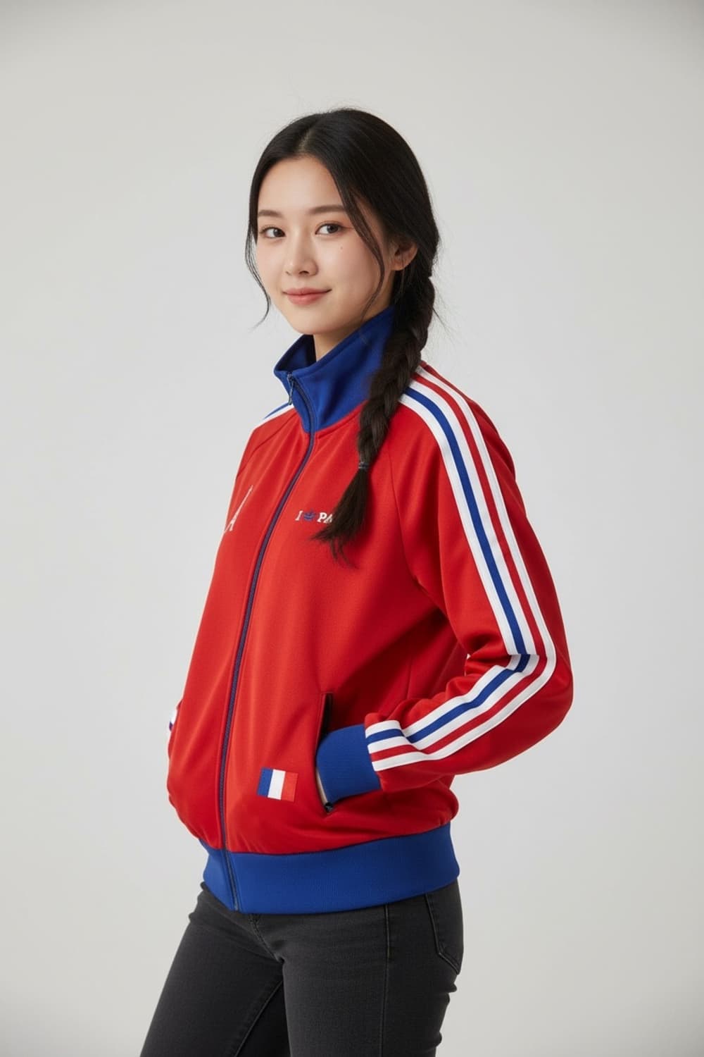 아디다스 파리 블록코어 우먼스 트랙탑 자켓 95 상품이미지1