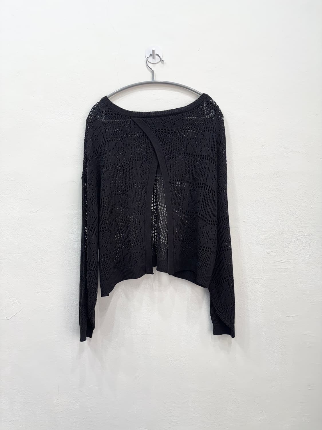 빈티지 그물 니트 탑 상품이미지2