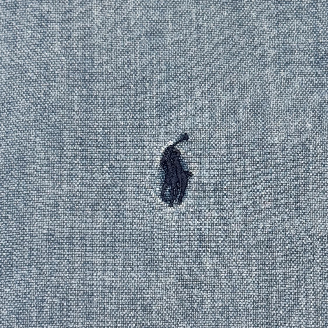 L) 폴로 랄프로렌 인디고 데님 반팔 셔츠 상품이미지5