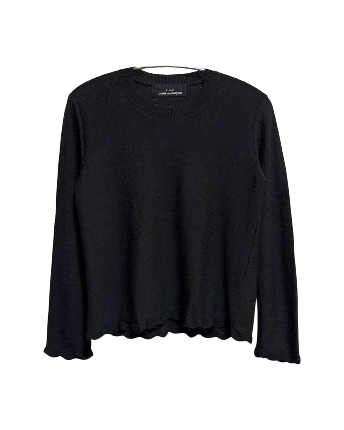 꼼데가르송 울 프릴 니트 상품이미지1