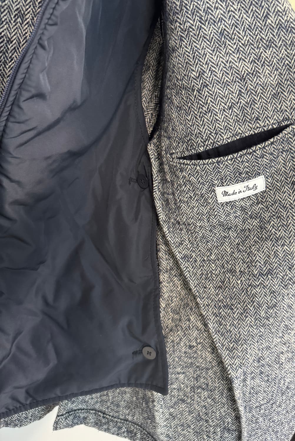 LUBIAM 루비암 그레이 헤링본 테일러드 블레이저 자켓 50 상품이미지9