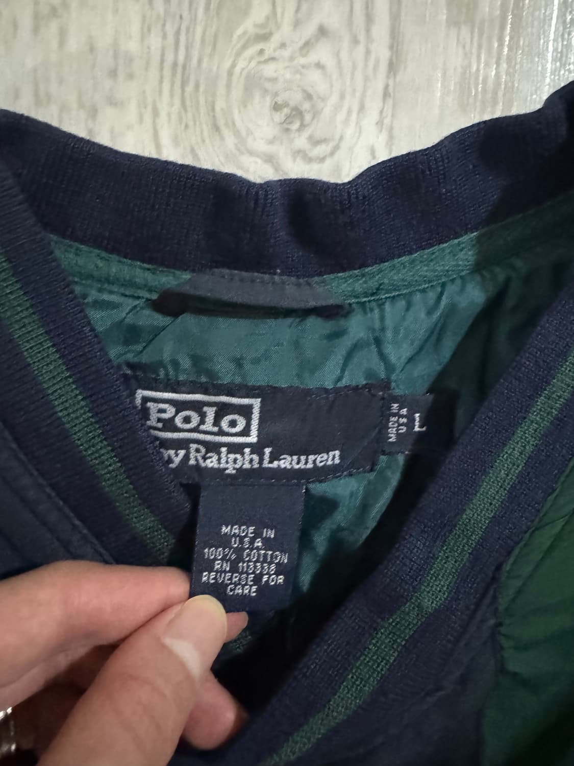 폴로 빈티지 웜업 팝니다 (L) 상품이미지3