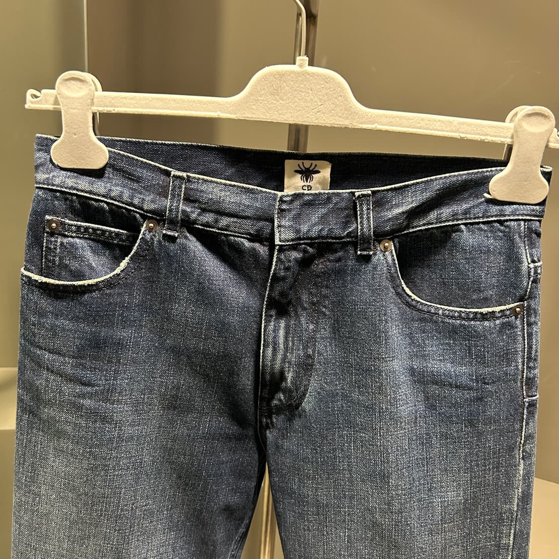 디올 컷아웃 데님팬츠 상품이미지2