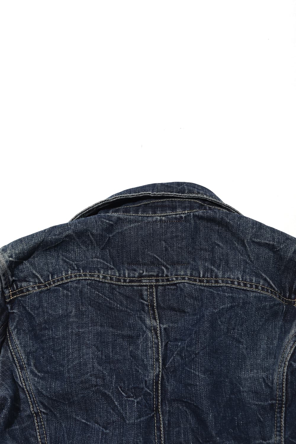 GUESS Y2K 실버 버튼 데님 블레이저 women 90 상품이미지8