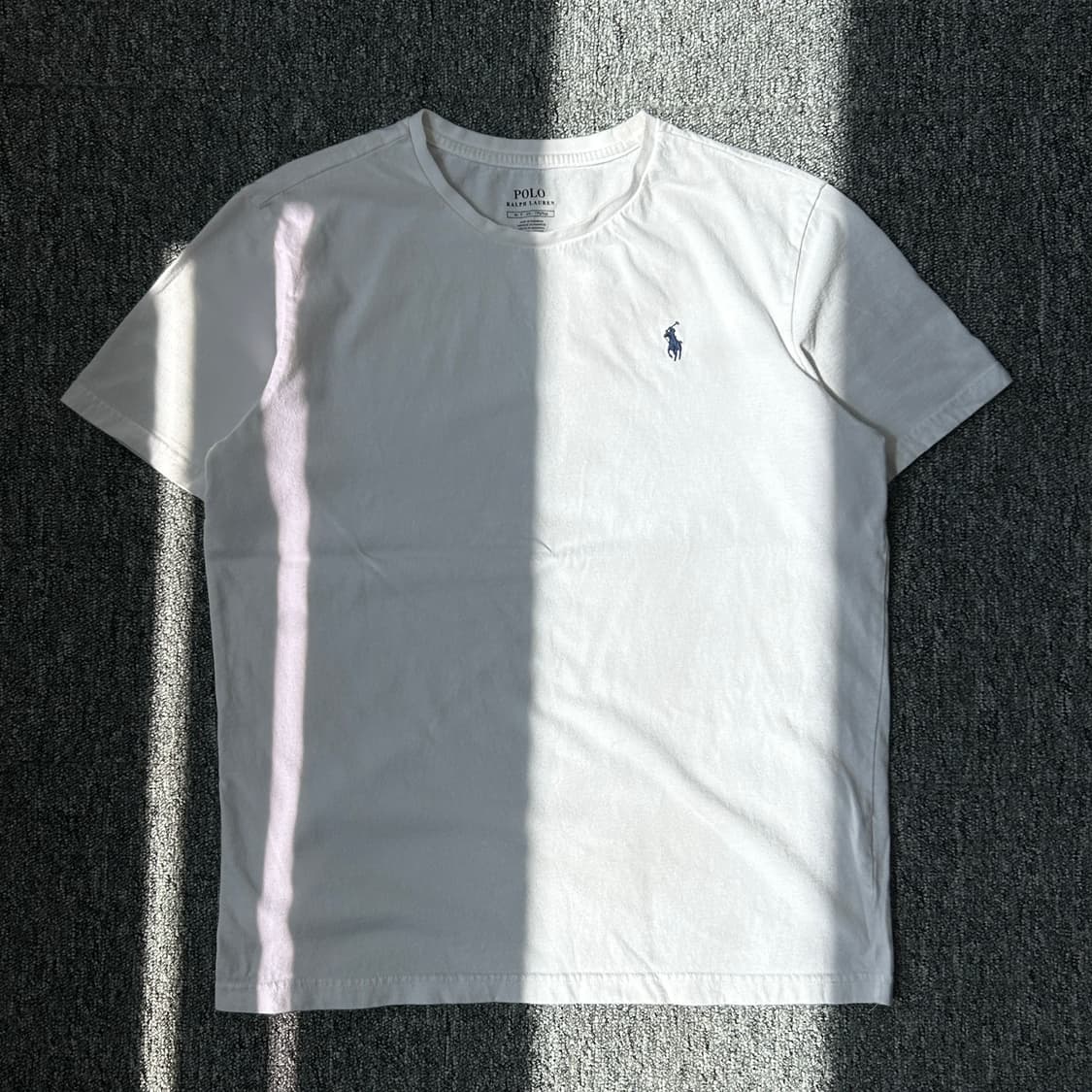 폴로 랄프로렌 화이트 반팔티셔츠 상품이미지1