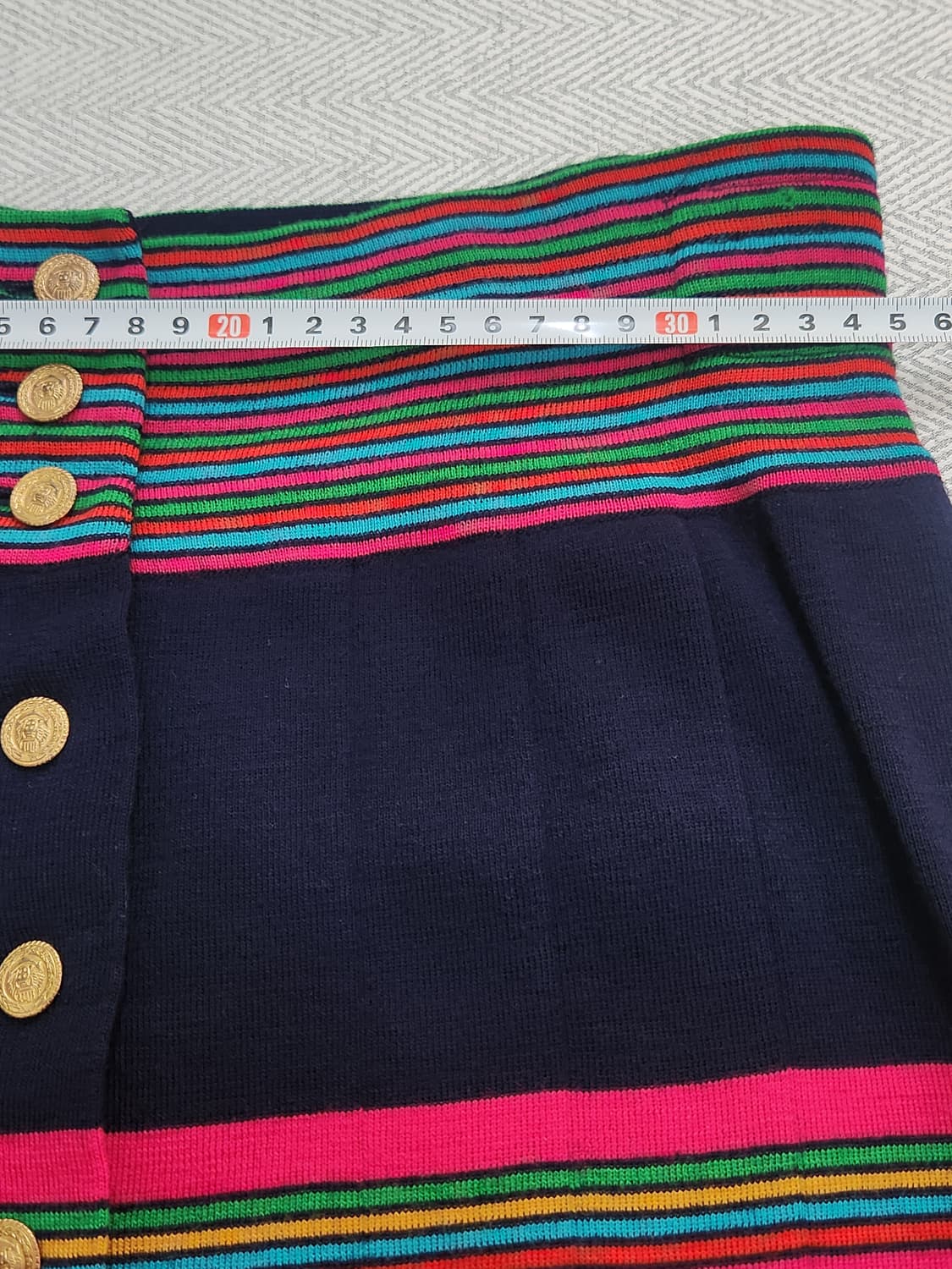 [77] JAPAN 빈티지 울 100% 플리츠 스커트 여성 77 상품이미지7