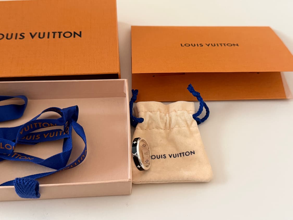 루이비통 LV 스파이크 실버 반지 라지 팝니다 상품이미지4