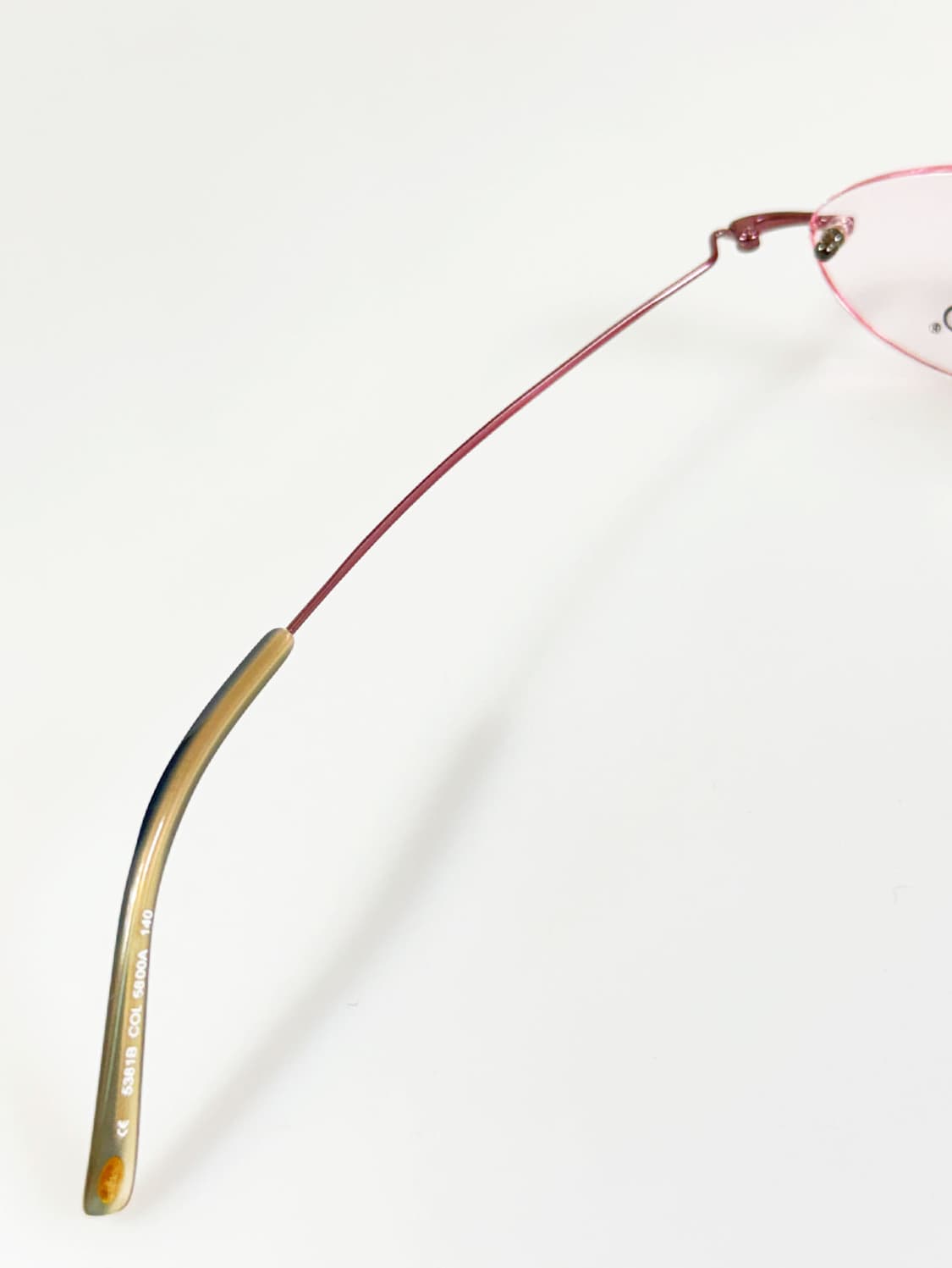 90s KALEIDO 무테 오벌 프레임 틴트 빈티지 안경 상품이미지7