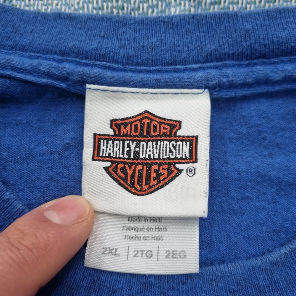 할리데이비슨 빈티지 티셔츠 (HARLEY-DAVIDSON) 상품이미지3