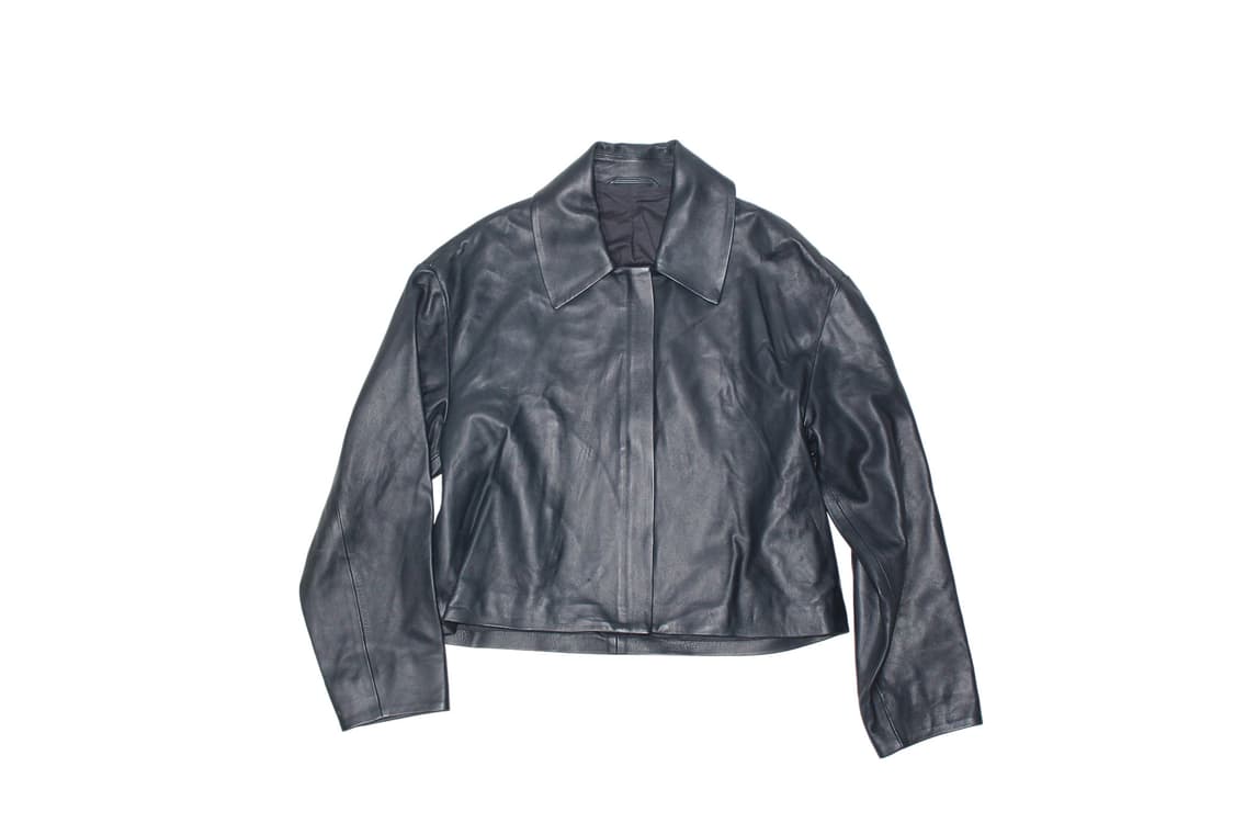 COS 코스 램스킨 싱글레더자켓 상품이미지1