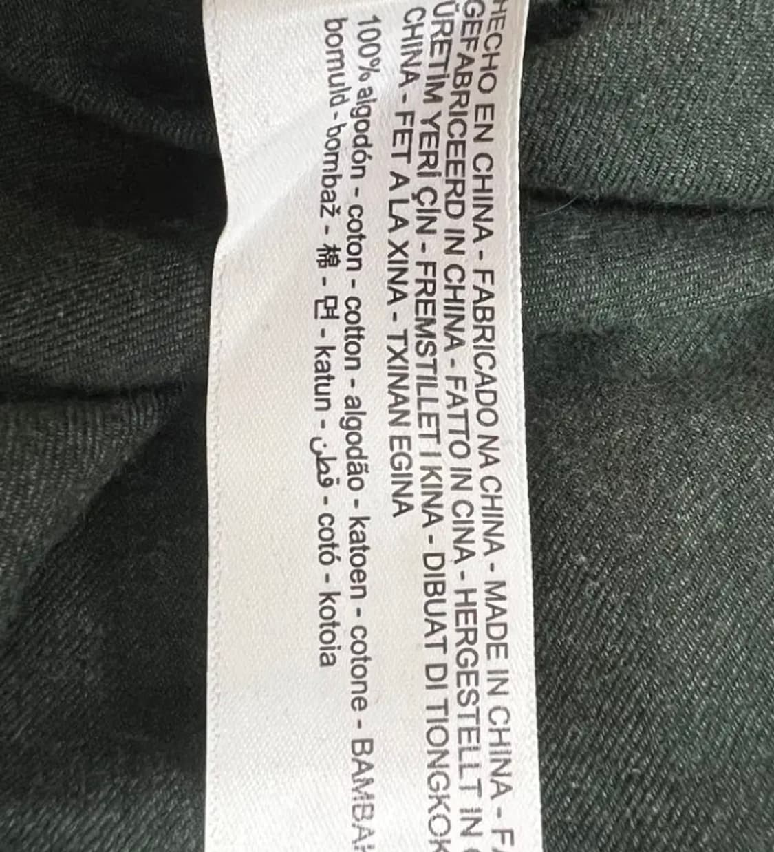 마시모뚜띠 남성 다크그린 코튼긴팔셔츠 상품이미지6