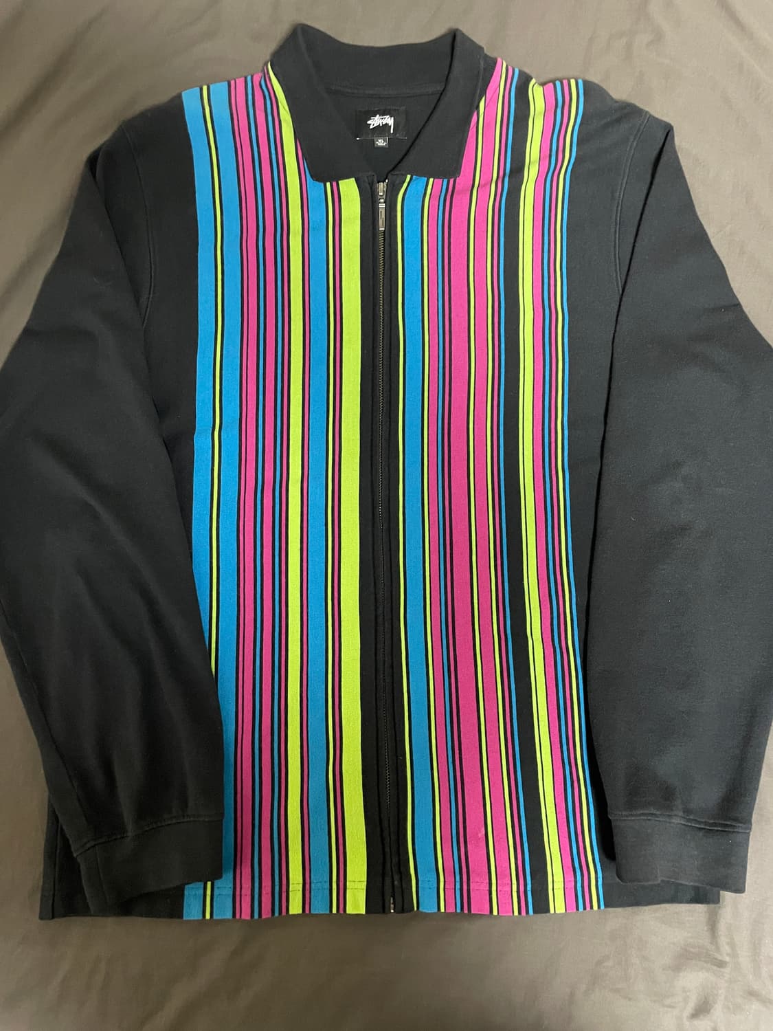 스투시 시몬 stussy simon 롱슬리브 집업 상품이미지1