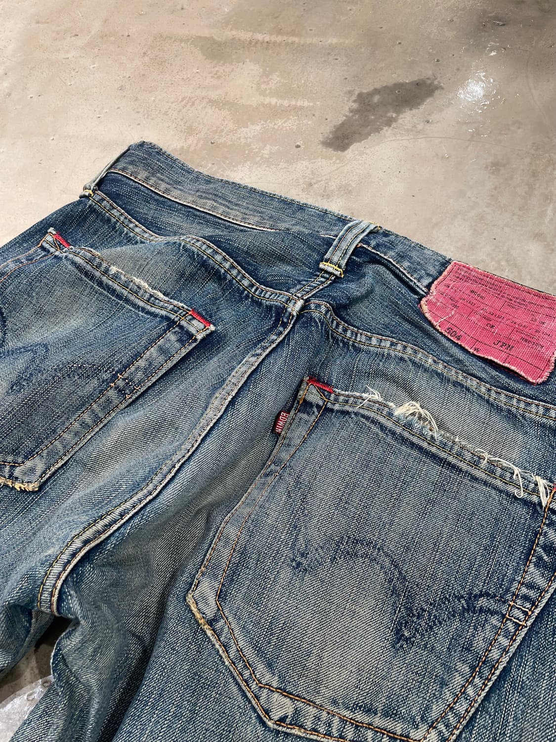 edwin 504 made in japan denim  상품이미지5