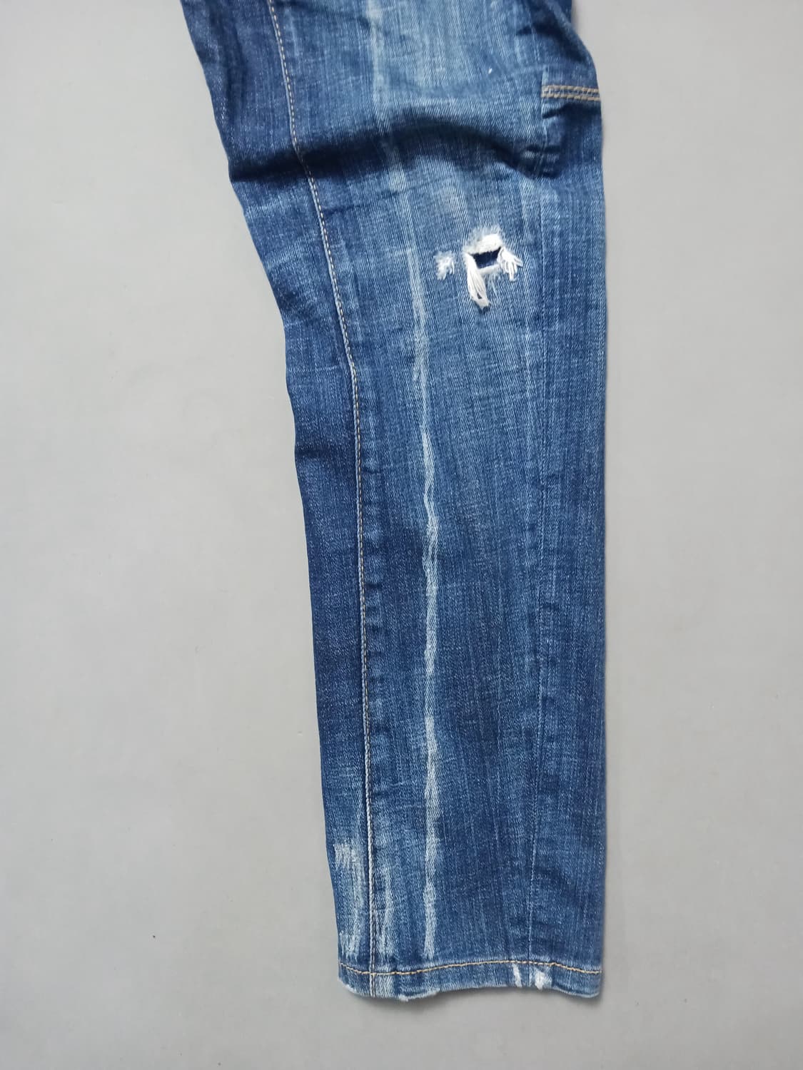 [48] 정품 디스퀘어드2 페인팅 딥워싱 타이디바이커진 청바지 32 33 상품이미지5