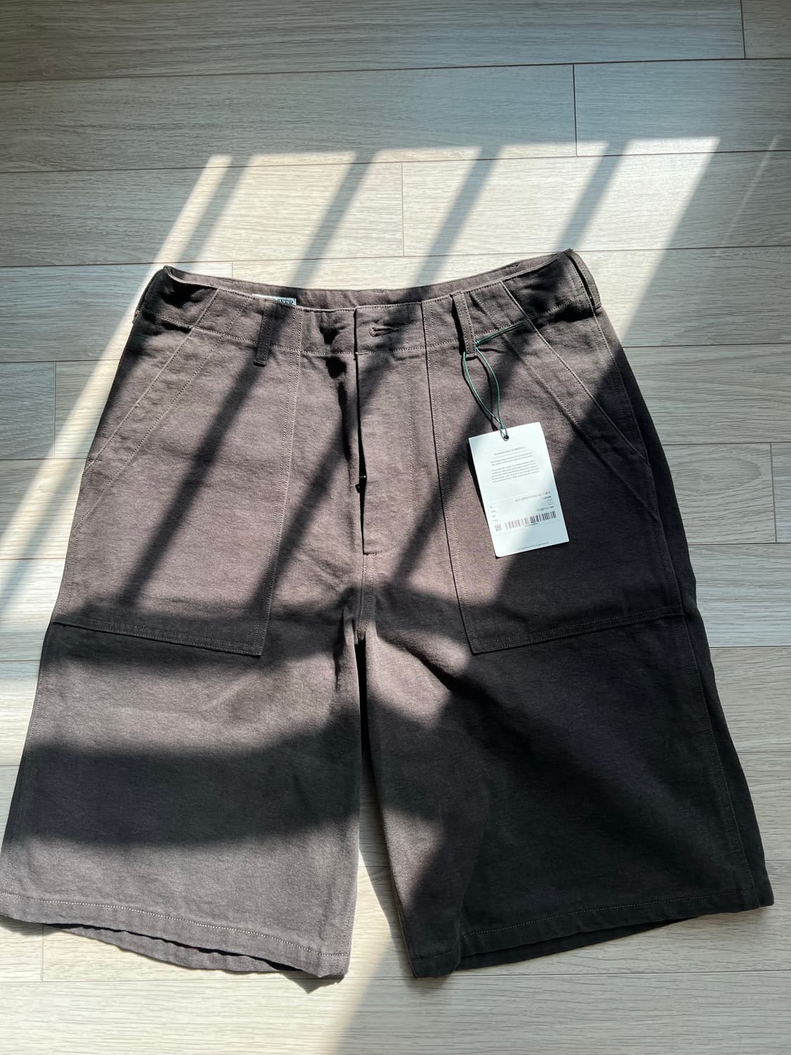 비헤비어 DUCK CANVAS FATIGUE HALF PANTS 2싸이즈 상품이미지2
