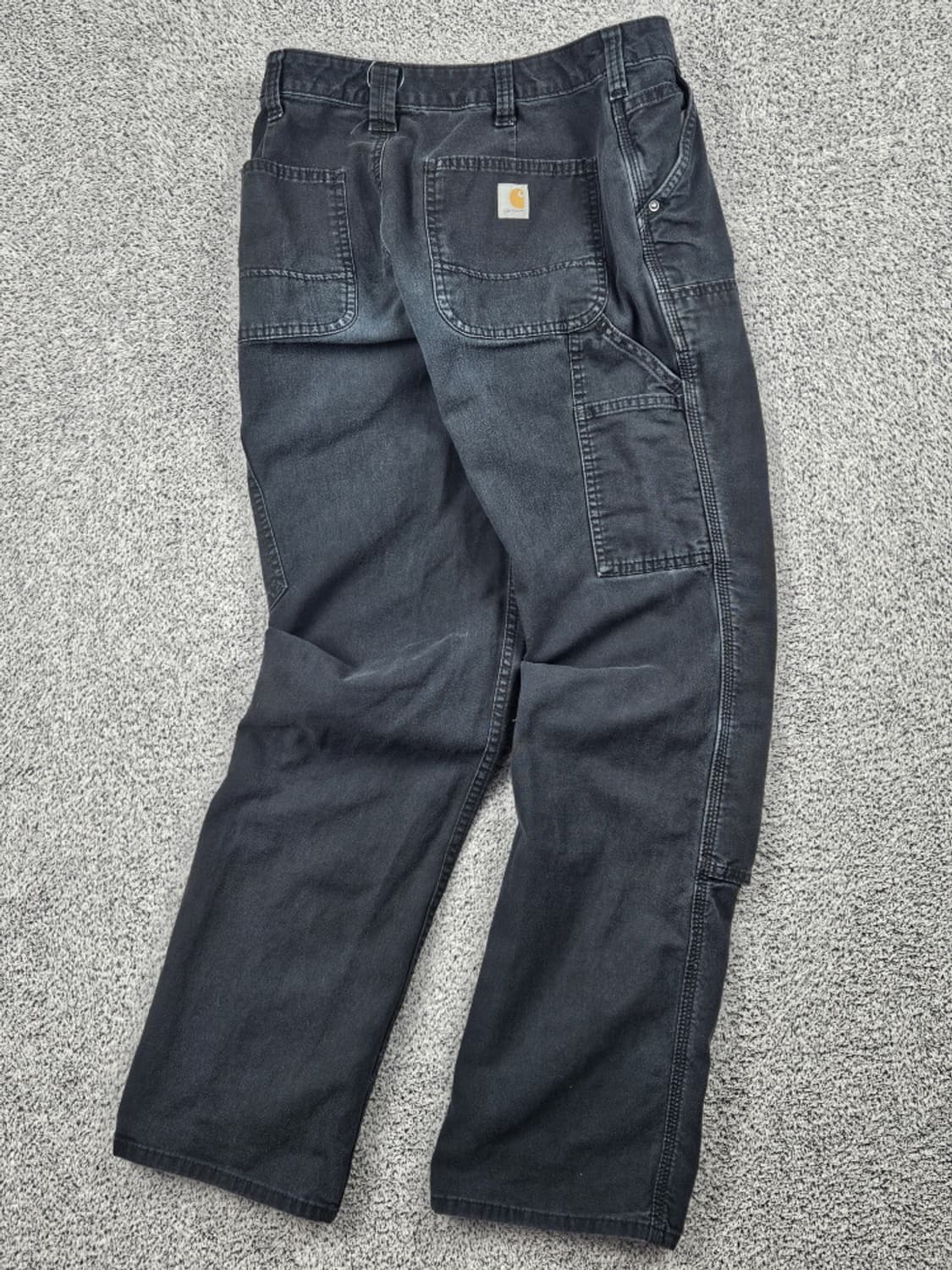 칼하트 캔버스 카펜터 더블니 워크 팬츠( 26X30추정 )/ 10225B 상품이미지3