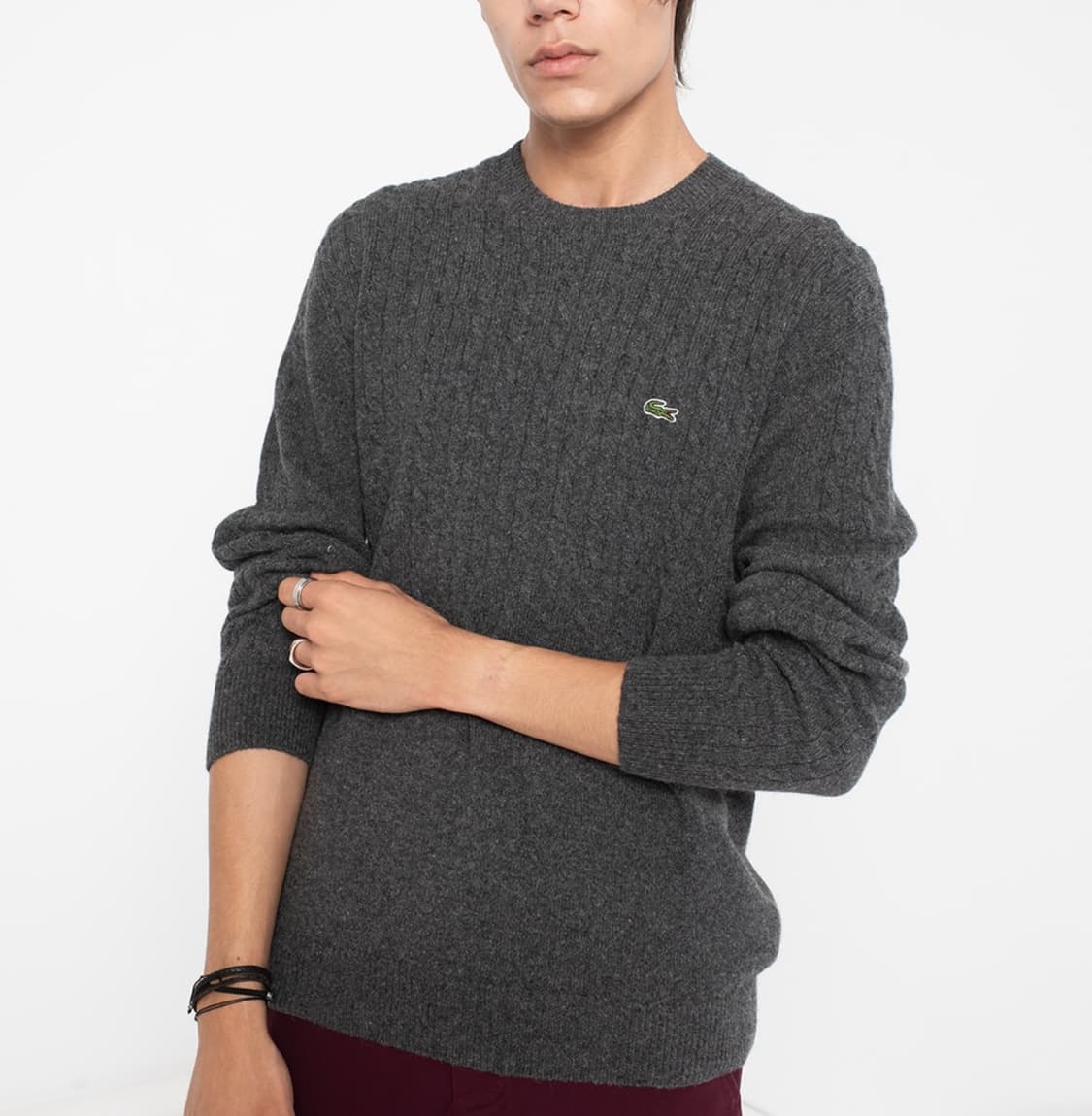 라코스테 남성 케이블 니트 상품이미지1