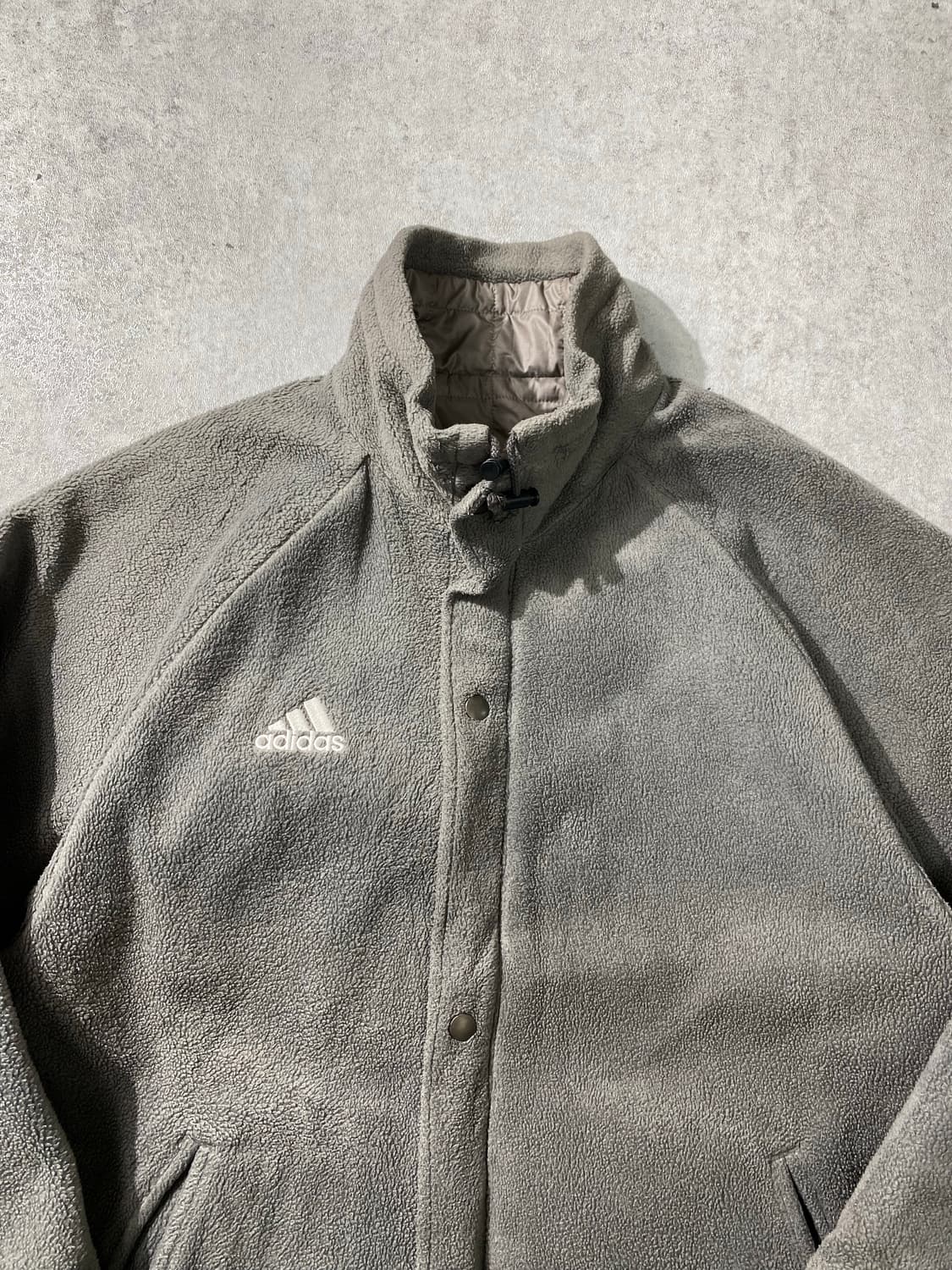 [S-M] 90s Adidas 아디다스 리버서블 패딩 플리스 자켓 상품이미지4