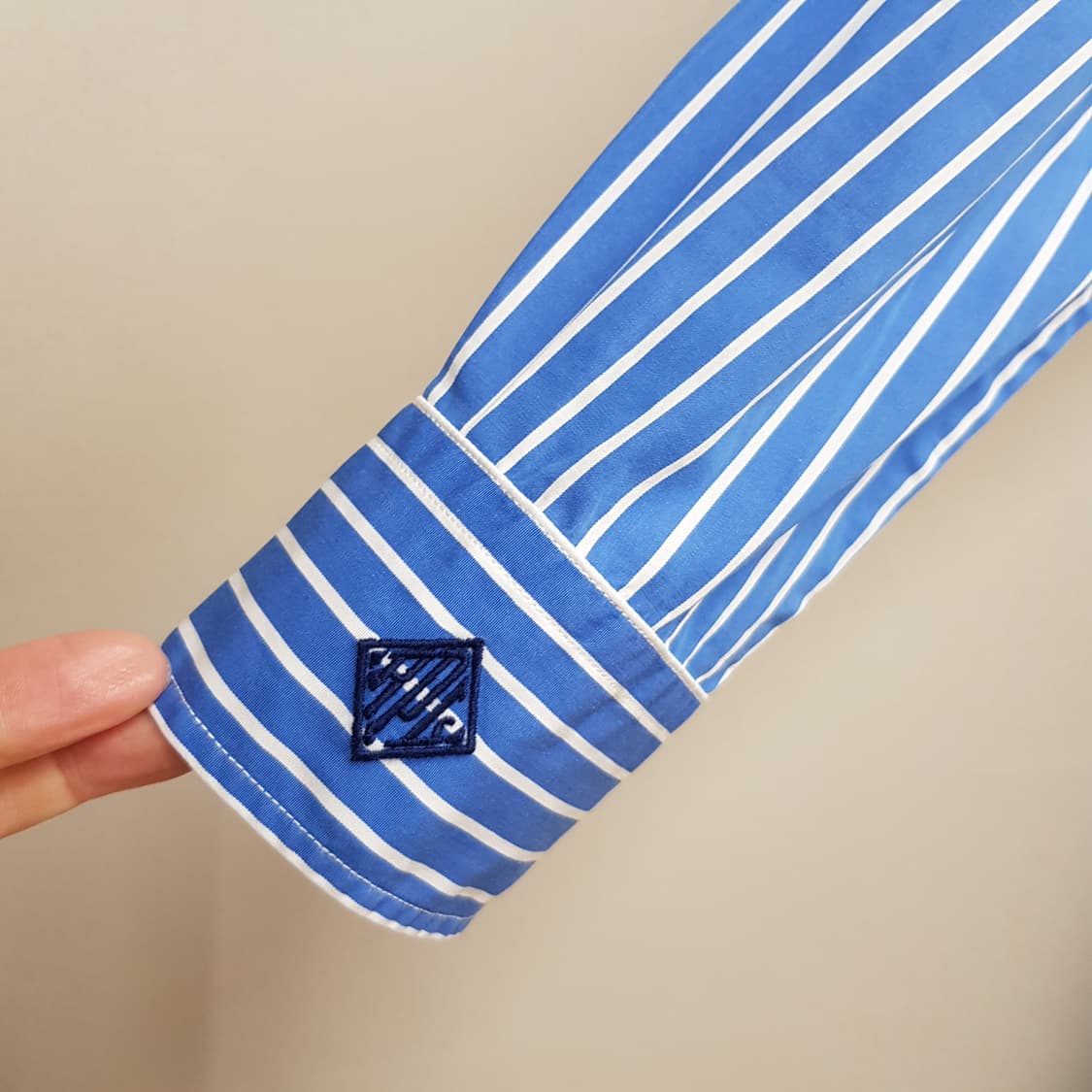 폴로 랄프 로렌 블루 스트라이프 셔츠 원피스 2사이즈 상품이미지4