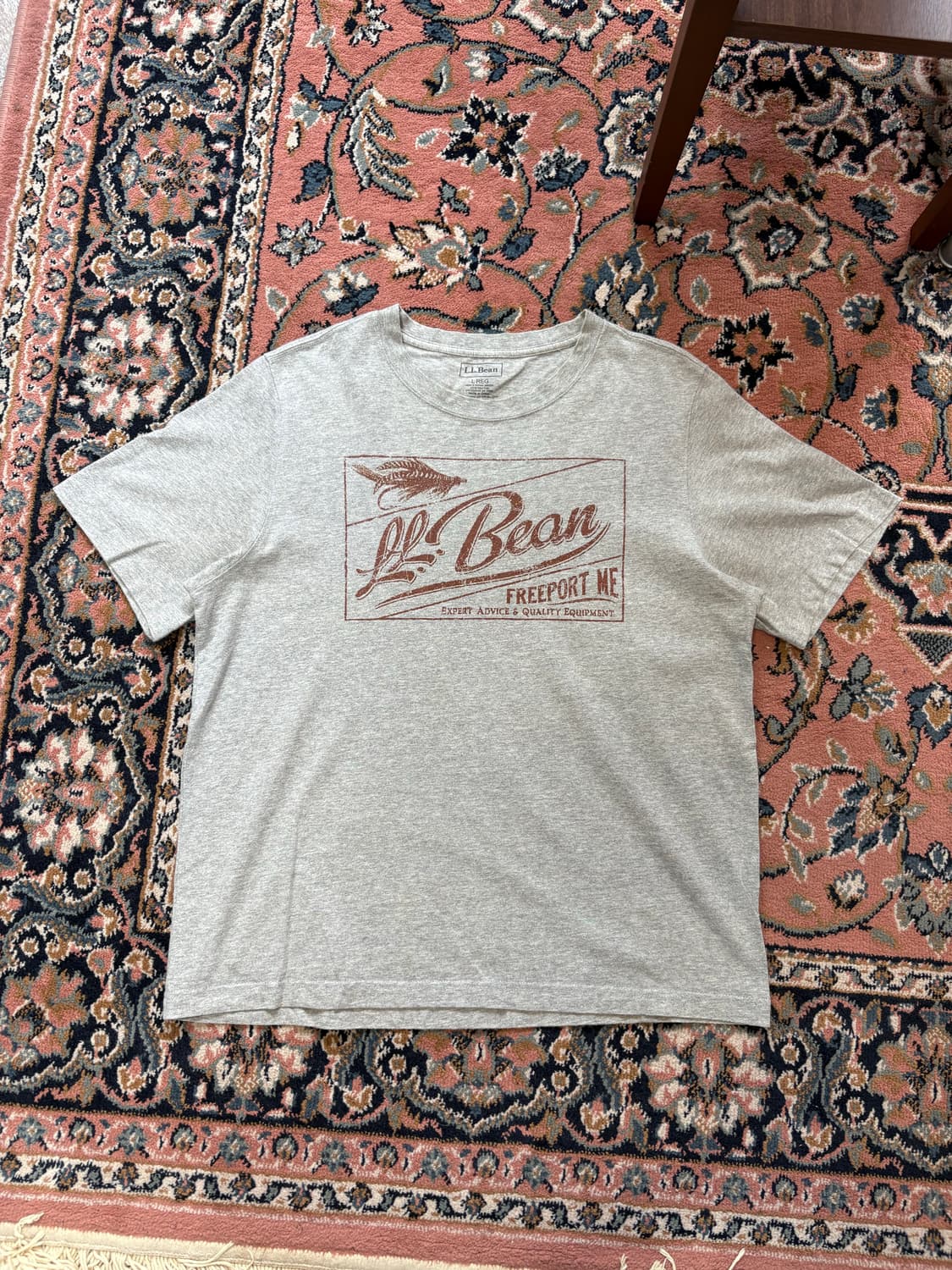 엘엘빈 LL Bean 그레이 빈티지 티셔츠 상품이미지4
