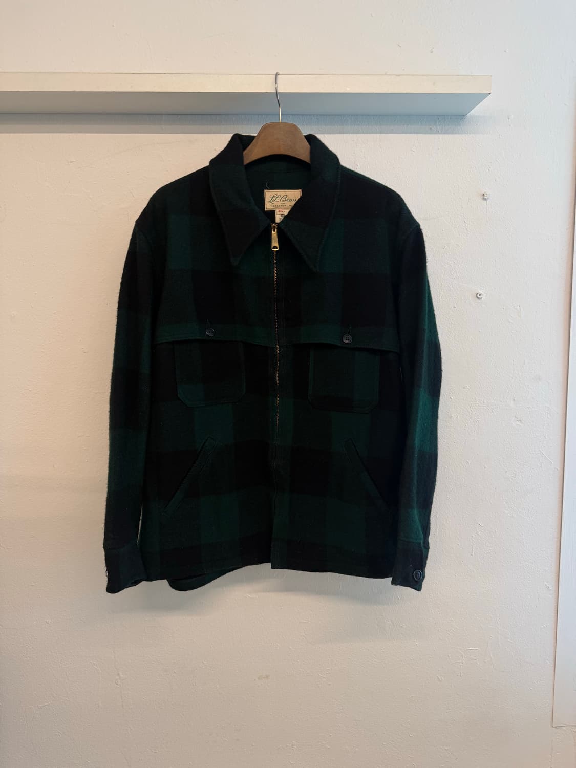 80s 엘엘빈 매키노 헌팅자켓 상품이미지1