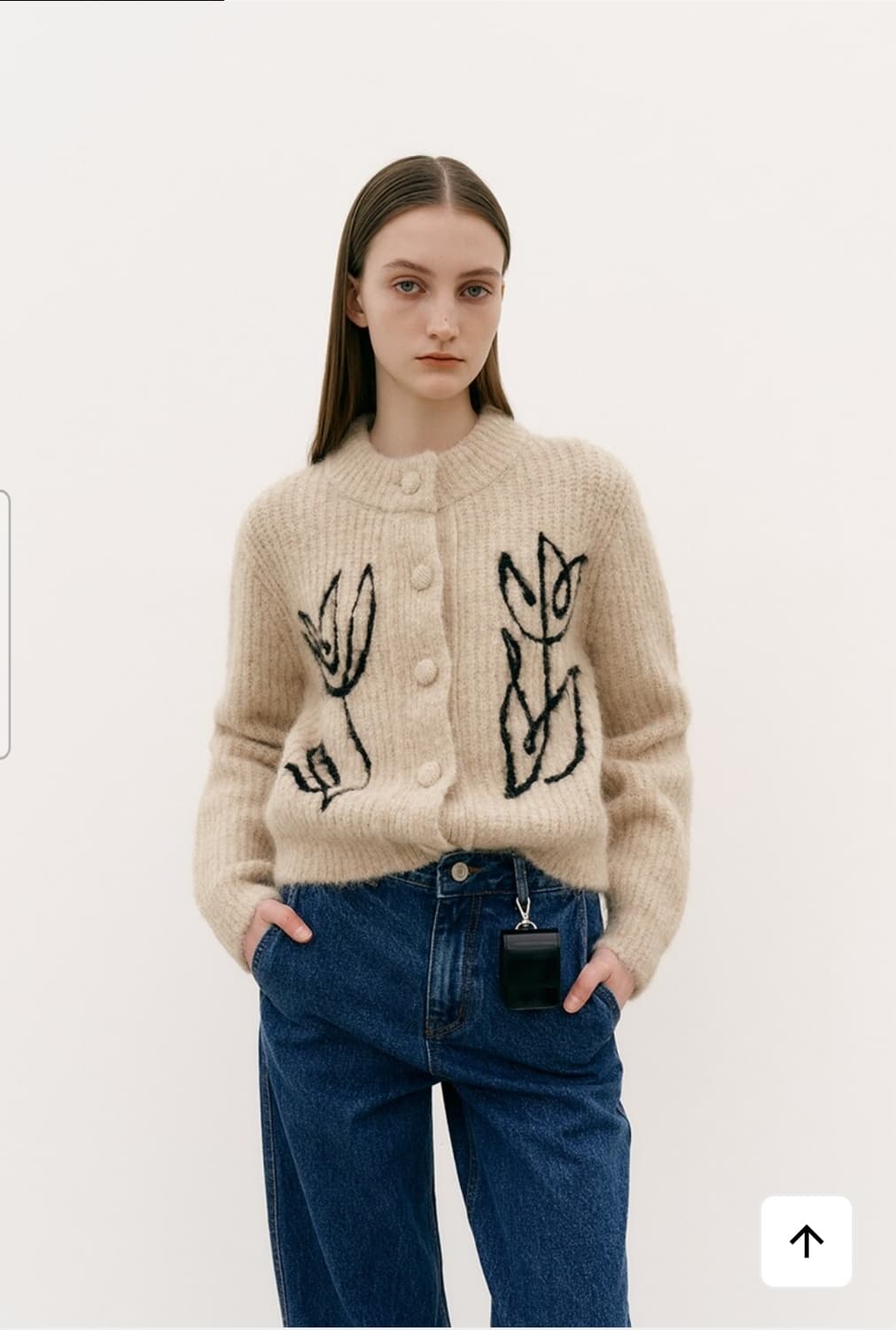 메종마레 bloom 니트가디건 스웨터 상품이미지5