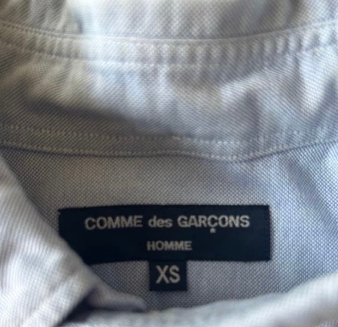 꼼데가르송 옴므 스트라이프 배색 셔츠 상품이미지3