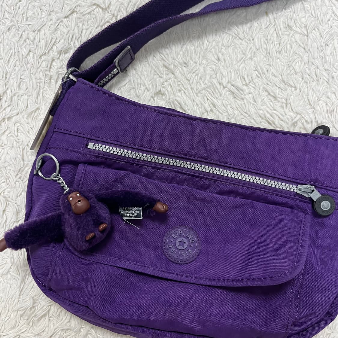 Kipling purple shoulder bag 상품이미지5